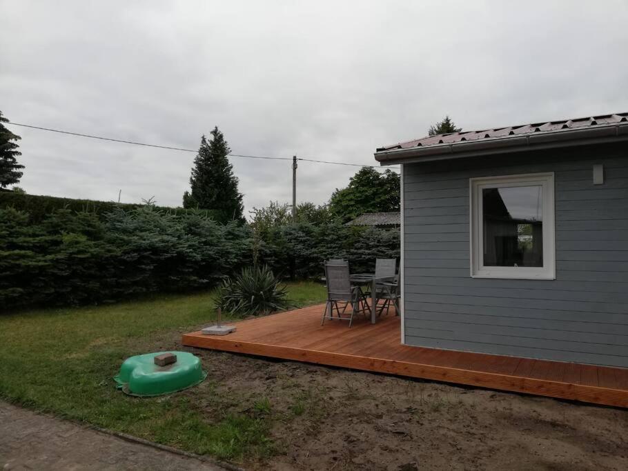 Ferienwohnung Am Stettiner Haff Mönkebude Exterior foto